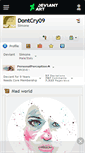Mobile Screenshot of dontcry09.deviantart.com