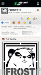 Mobile Screenshot of frost513.deviantart.com