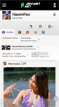 Mobile Screenshot of naomifan.deviantart.com