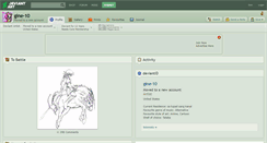 Desktop Screenshot of gine-10.deviantart.com
