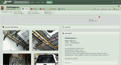 Desktop Screenshot of flashdragonzx.deviantart.com