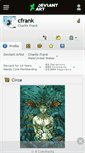 Mobile Screenshot of cfrank.deviantart.com
