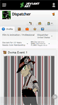 Mobile Screenshot of dispatcher.deviantart.com