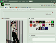 Tablet Screenshot of dispatcher.deviantart.com