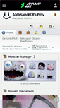 Mobile Screenshot of aleksandrobuhov.deviantart.com
