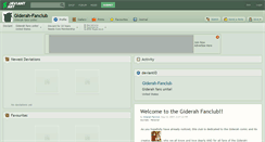 Desktop Screenshot of giderah-fanclub.deviantart.com