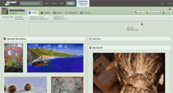 Desktop Screenshot of dosnblubba.deviantart.com