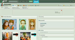 Desktop Screenshot of amoroustak.deviantart.com