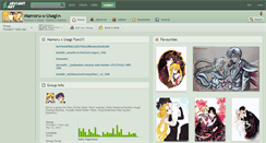Desktop Screenshot of mamoru-x-usagi.deviantart.com