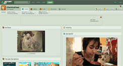 Desktop Screenshot of chemicalrose.deviantart.com