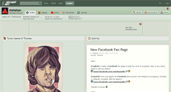 Desktop Screenshot of metalsan.deviantart.com