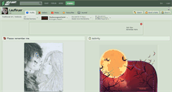 Desktop Screenshot of lauffeuer.deviantart.com