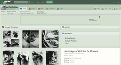 Desktop Screenshot of antiuxixona.deviantart.com