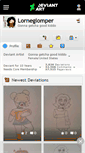 Mobile Screenshot of lorneglomper.deviantart.com
