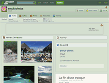 Tablet Screenshot of anouk-photos.deviantart.com