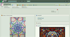 Desktop Screenshot of infinitefiend.deviantart.com