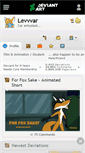 Mobile Screenshot of levvvar.deviantart.com