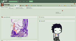Desktop Screenshot of neorouge.deviantart.com