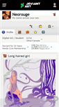 Mobile Screenshot of neorouge.deviantart.com