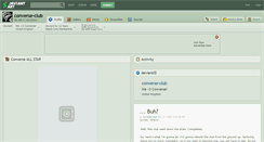 Desktop Screenshot of converse-club.deviantart.com
