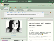 Tablet Screenshot of iara-chan.deviantart.com