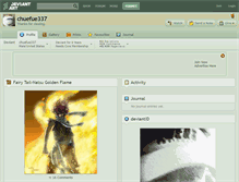 Tablet Screenshot of chuefue337.deviantart.com