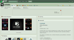 Desktop Screenshot of livestudio.deviantart.com