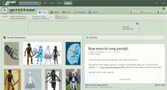 Desktop Screenshot of i-got-s-h-e-r-locked.deviantart.com