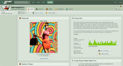 Desktop Screenshot of mannequinz.deviantart.com