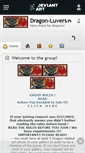 Mobile Screenshot of dragon-luvers.deviantart.com