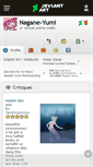 Mobile Screenshot of nagane-yumi.deviantart.com