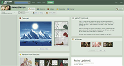 Desktop Screenshot of jamesxharry.deviantart.com