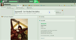 Desktop Screenshot of alikafaythe.deviantart.com