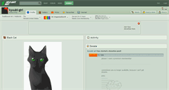 Desktop Screenshot of kyuubi-girl.deviantart.com