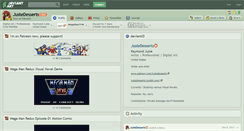 Desktop Screenshot of justedesserts.deviantart.com