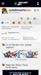 Mobile Screenshot of justedesserts.deviantart.com