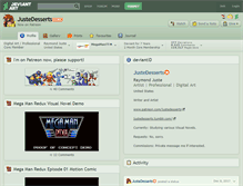 Tablet Screenshot of justedesserts.deviantart.com