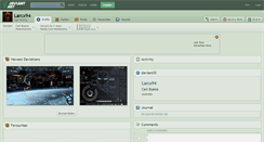 Desktop Screenshot of larcx94.deviantart.com