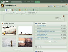 Tablet Screenshot of dknucklesstock.deviantart.com