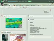 Tablet Screenshot of banski.deviantart.com