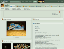 Tablet Screenshot of loosiu.deviantart.com