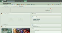 Desktop Screenshot of dahaka-nemesis.deviantart.com