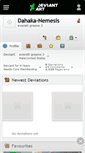 Mobile Screenshot of dahaka-nemesis.deviantart.com
