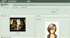 Desktop Screenshot of mitsuri.deviantart.com