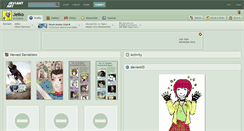 Desktop Screenshot of jetko.deviantart.com