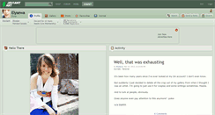 Desktop Screenshot of elysewa.deviantart.com