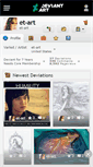Mobile Screenshot of et-art.deviantart.com