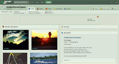 Desktop Screenshot of goldenshowerqueen.deviantart.com