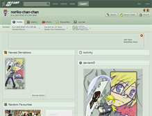 Tablet Screenshot of noriko-chan-chan.deviantart.com