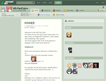 Tablet Screenshot of nis-fanclub.deviantart.com